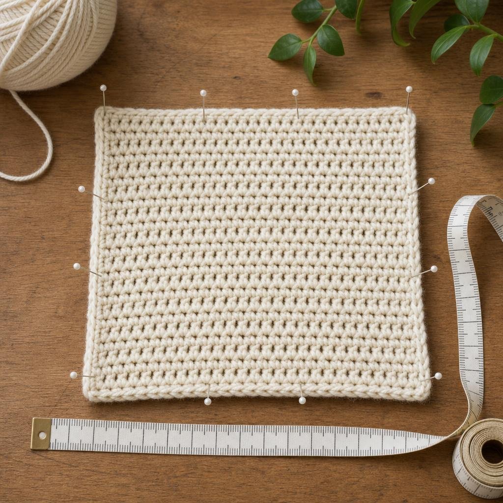 Comment convertir la tension d'un patron de tricot pour le crochet